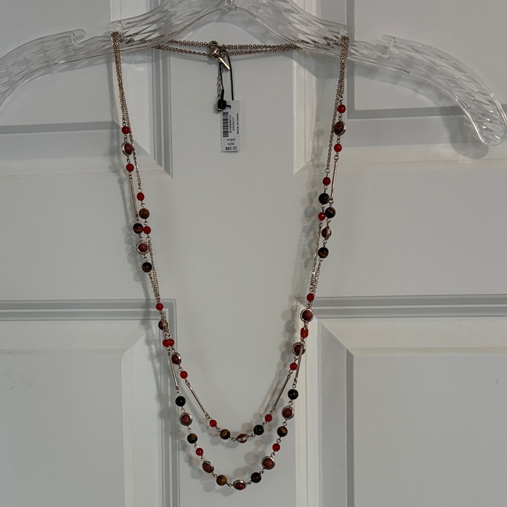 NWT! WHBM Elegant Multi-Color Beaded Necklace